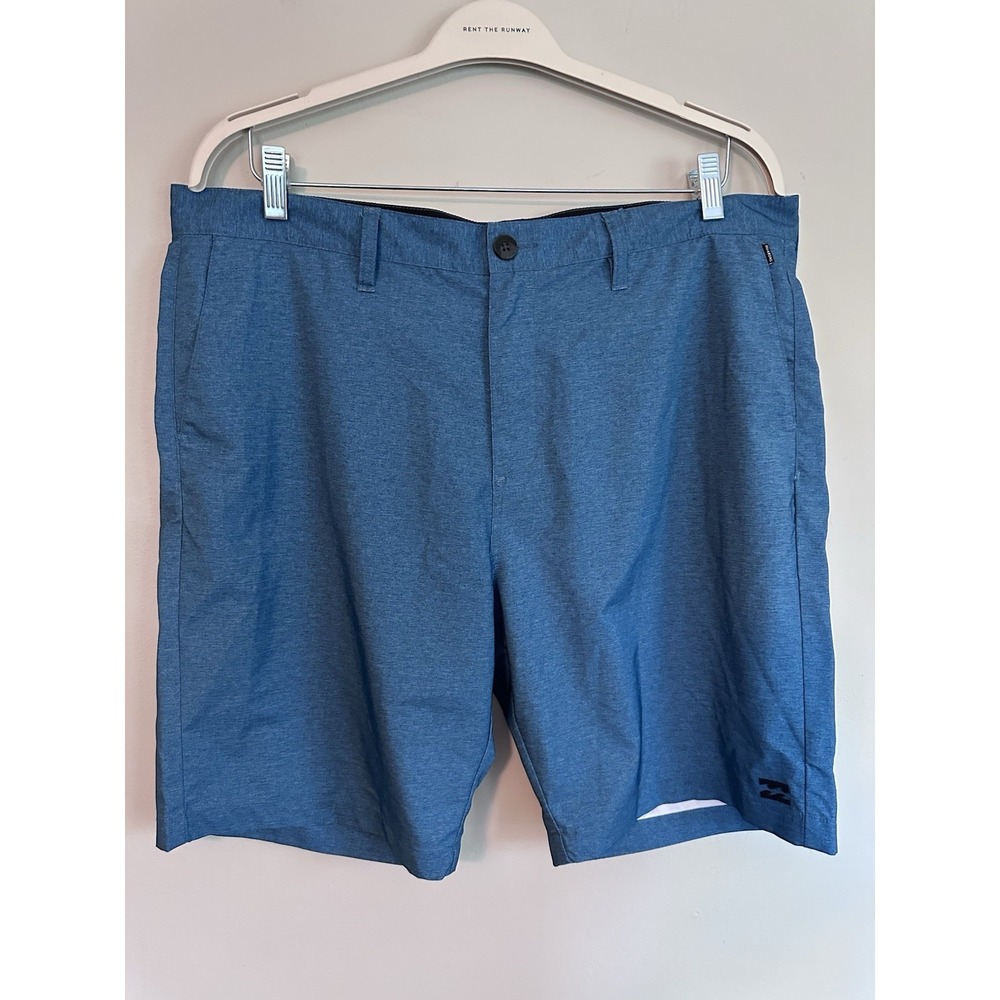 Billabong Submersibles Hybrid Shorts Size 38 Blue Surfer Skater Beach Golf Dad
